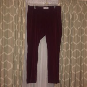 Maroon Slacks